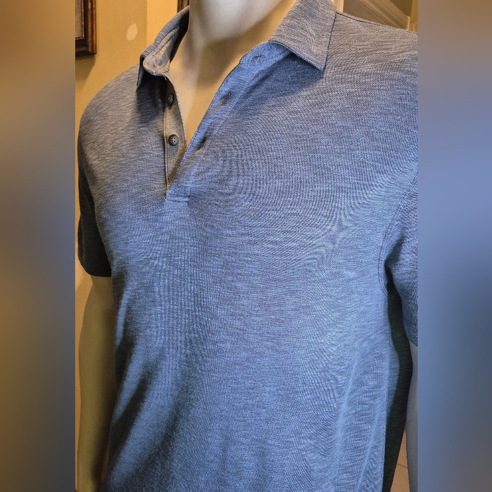 Van Heusen Classic Men's Blue Polo Shirt